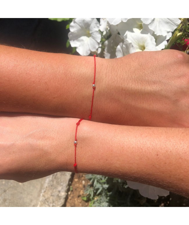 RED STRING OF FATE Bracelet FIL ROUGE